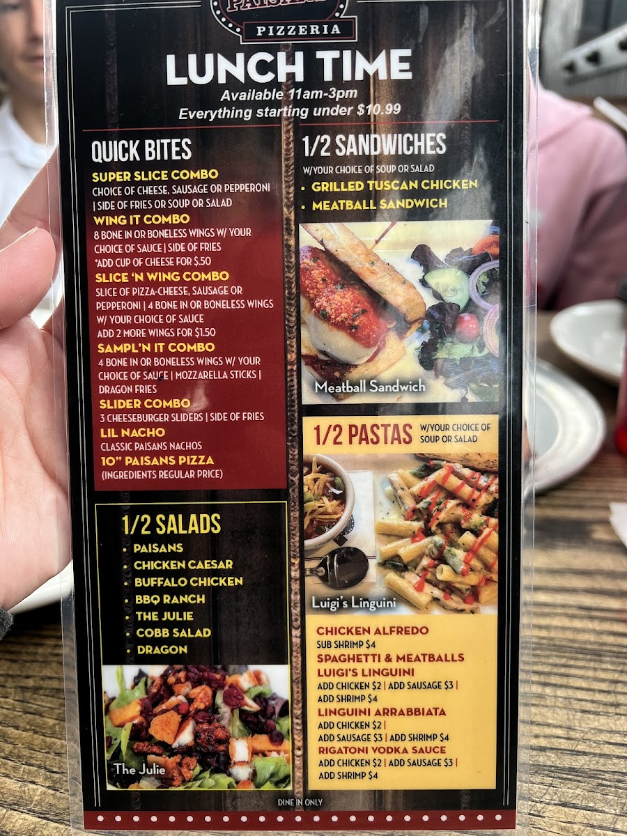 Menu Paisans Pizza-2