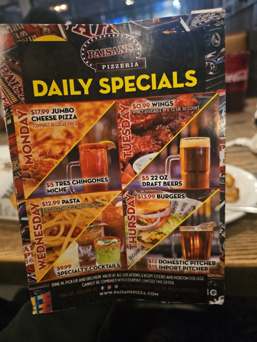 Menu Paisans Pizza-3